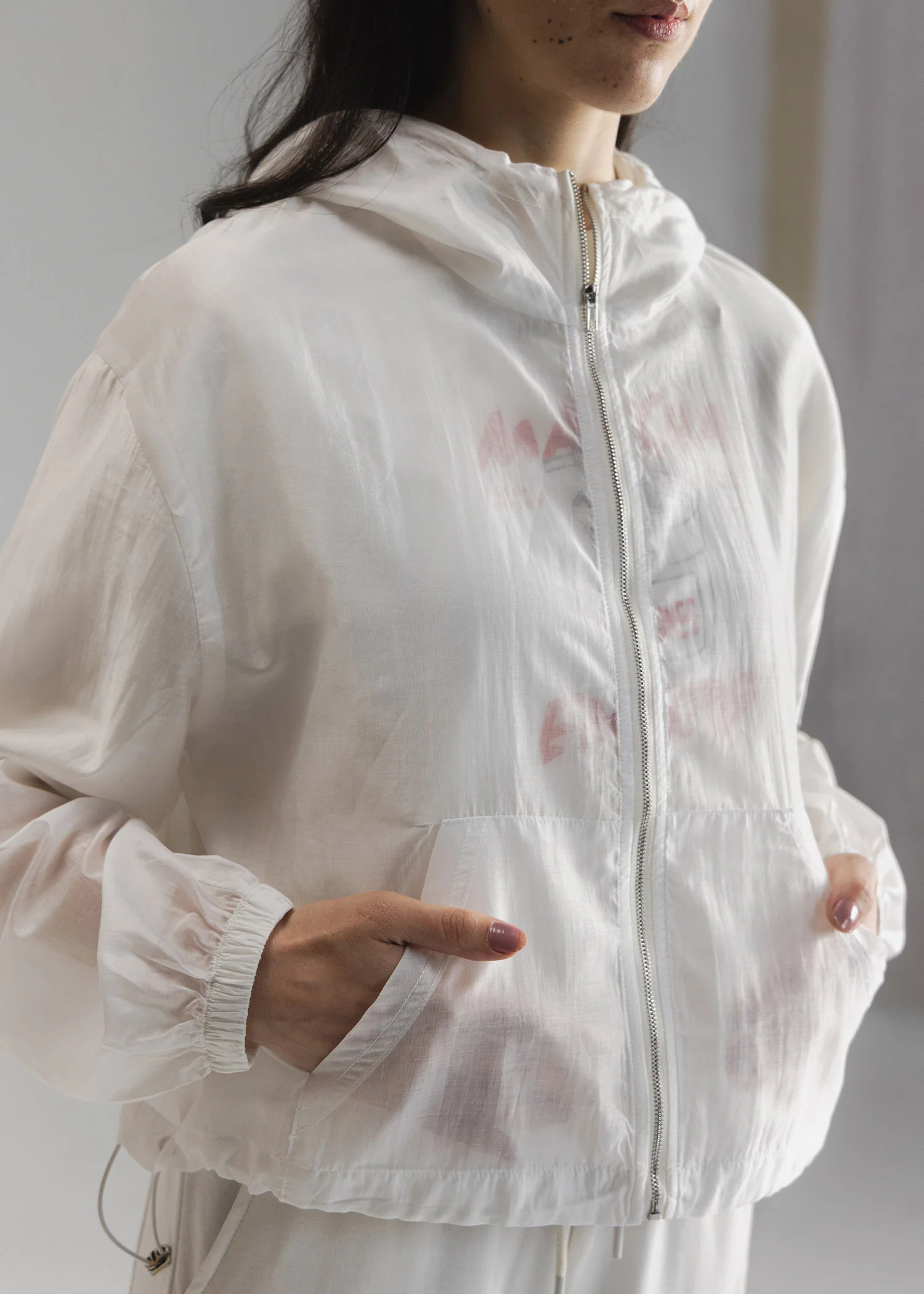 Sheer Hoodie- WS26-46 - Image 2