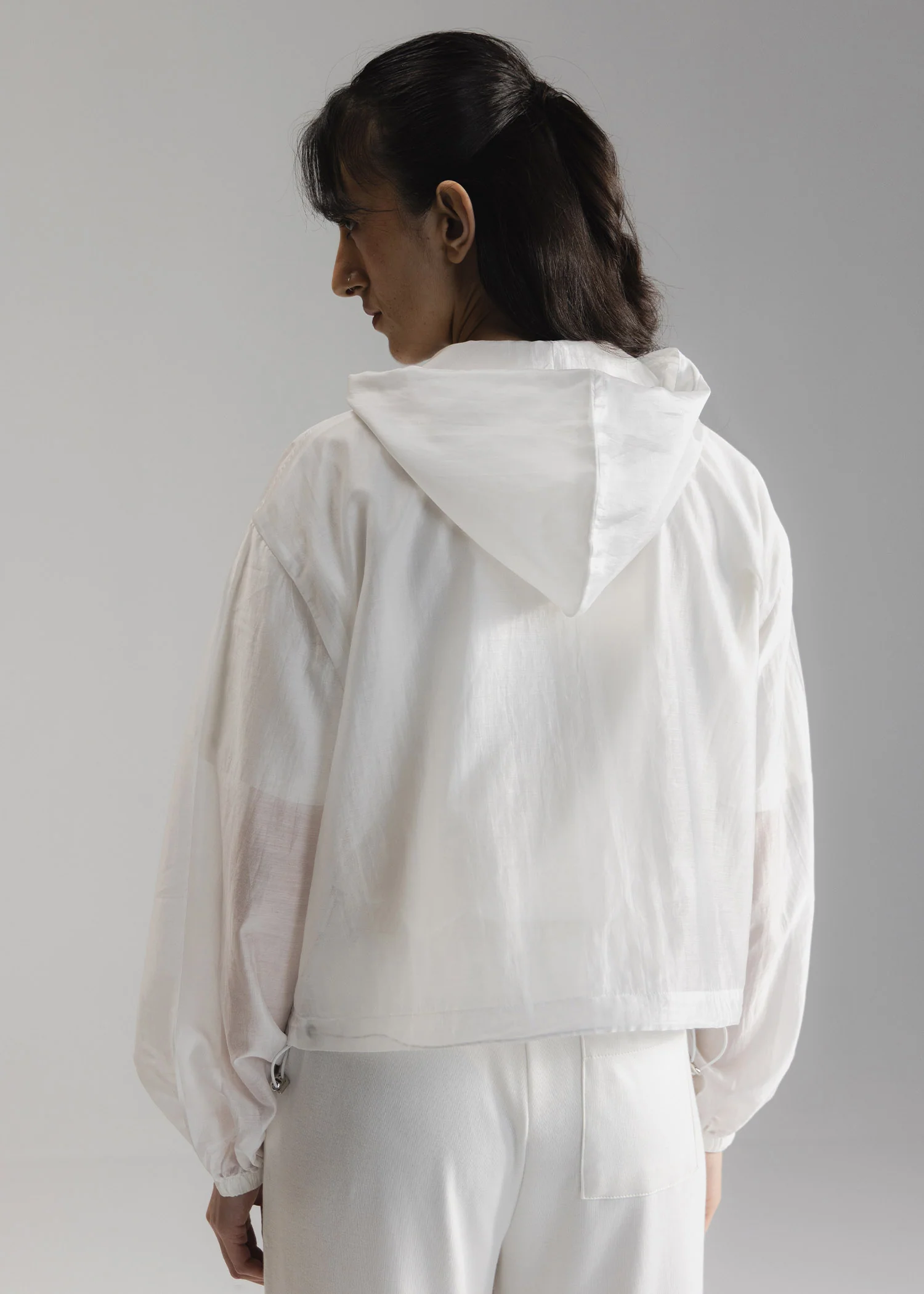 Sheer Hoodie- WS26-46 - Image 3