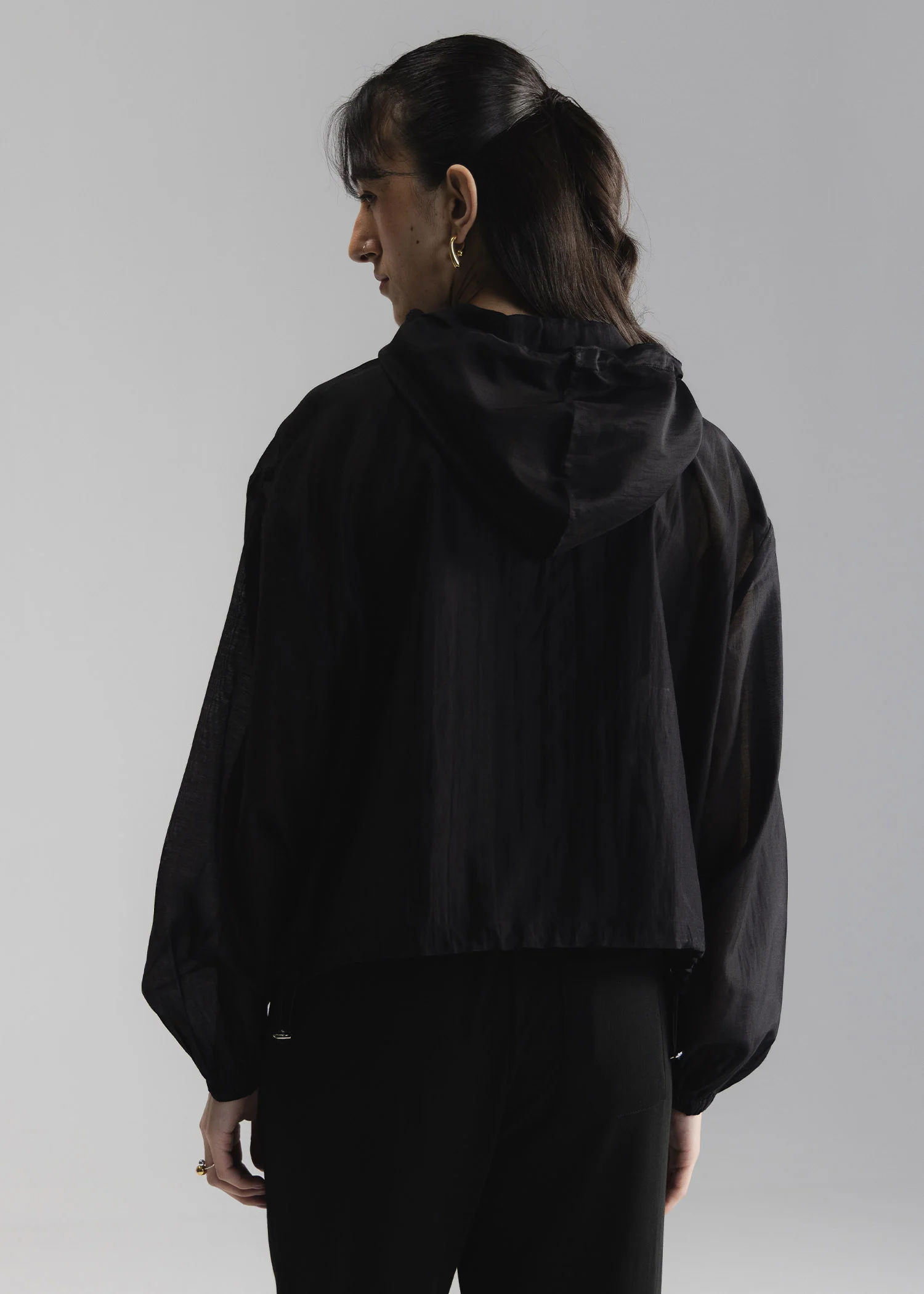 Sheer Hoodie- WS26-47 - Image 2