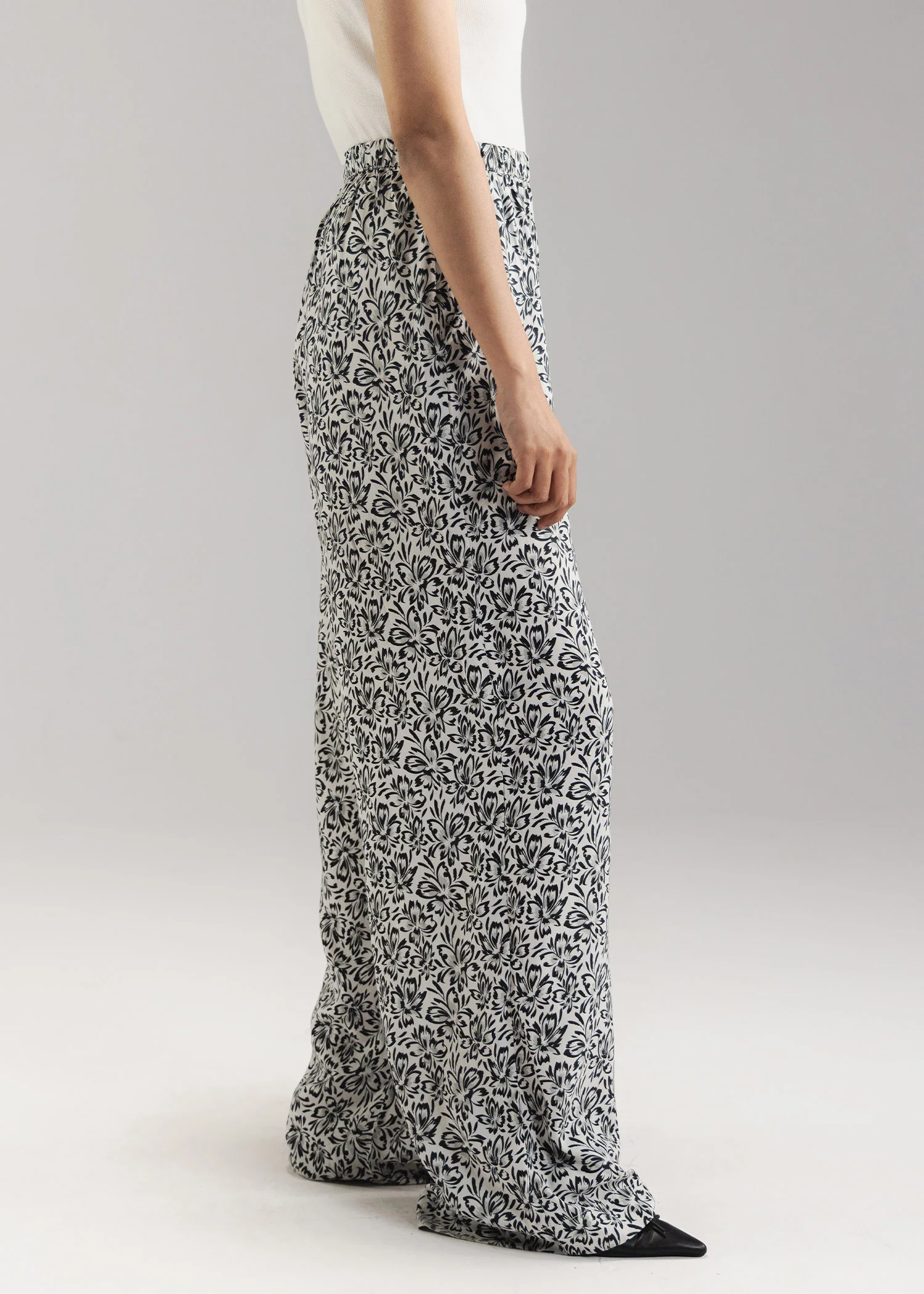 Printed Wide Leg Trouser- WS26-49 - Image 2