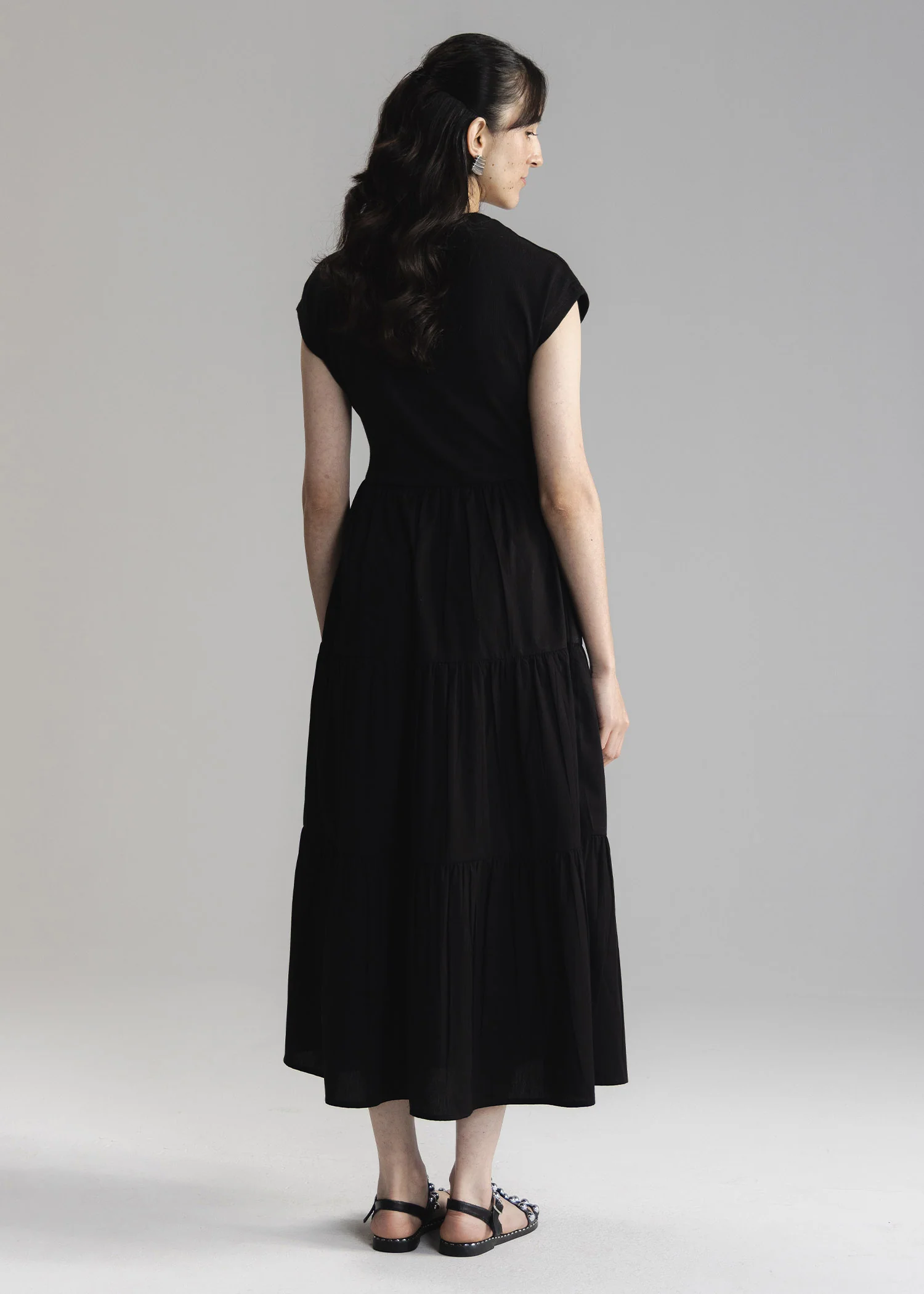Tiered Long Dress- WS26-53 - Image 3