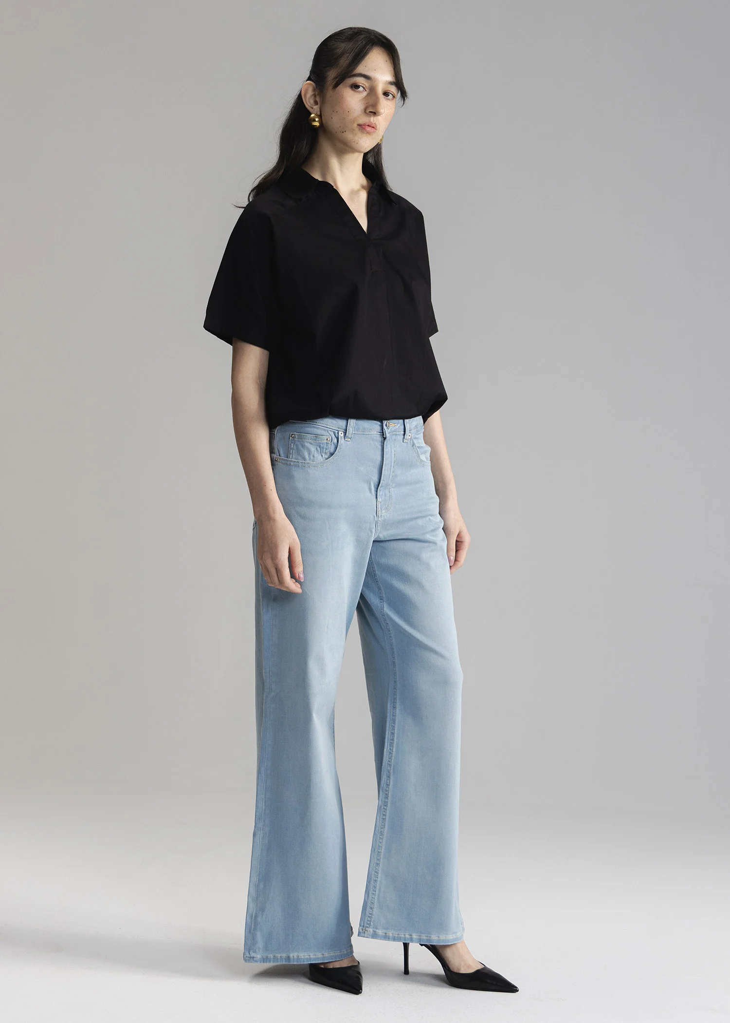 V-Placket Shirt- WS26-60 - Image 3