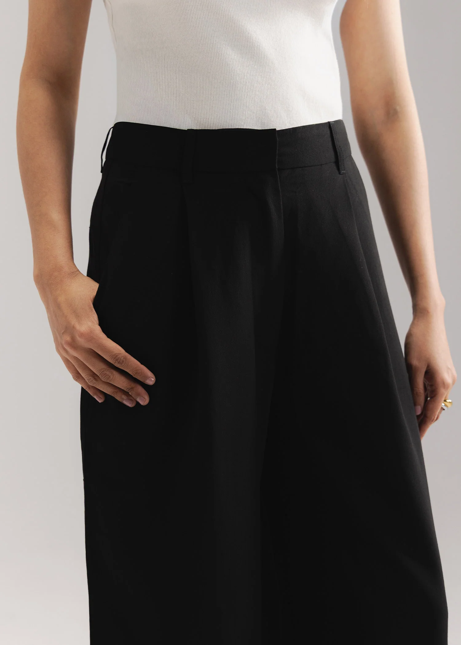 Tailored Culottes Pant- WS26-64 - Image 3