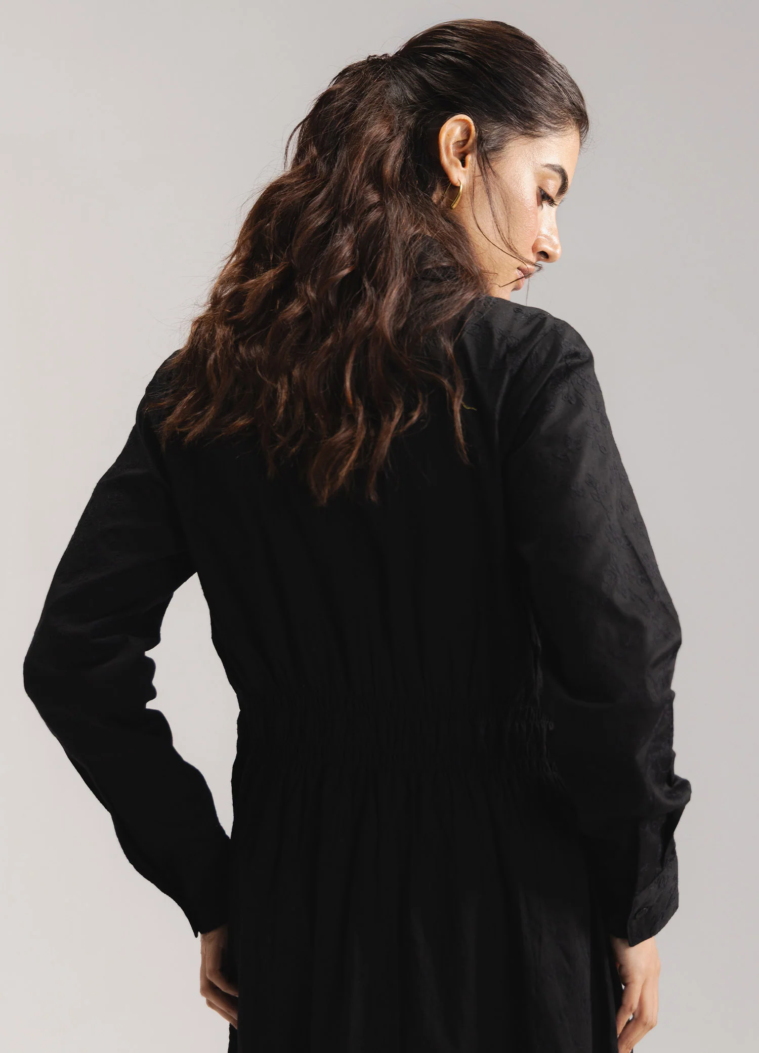 Embroidery Flared Dress- WS26-66 - Image 5
