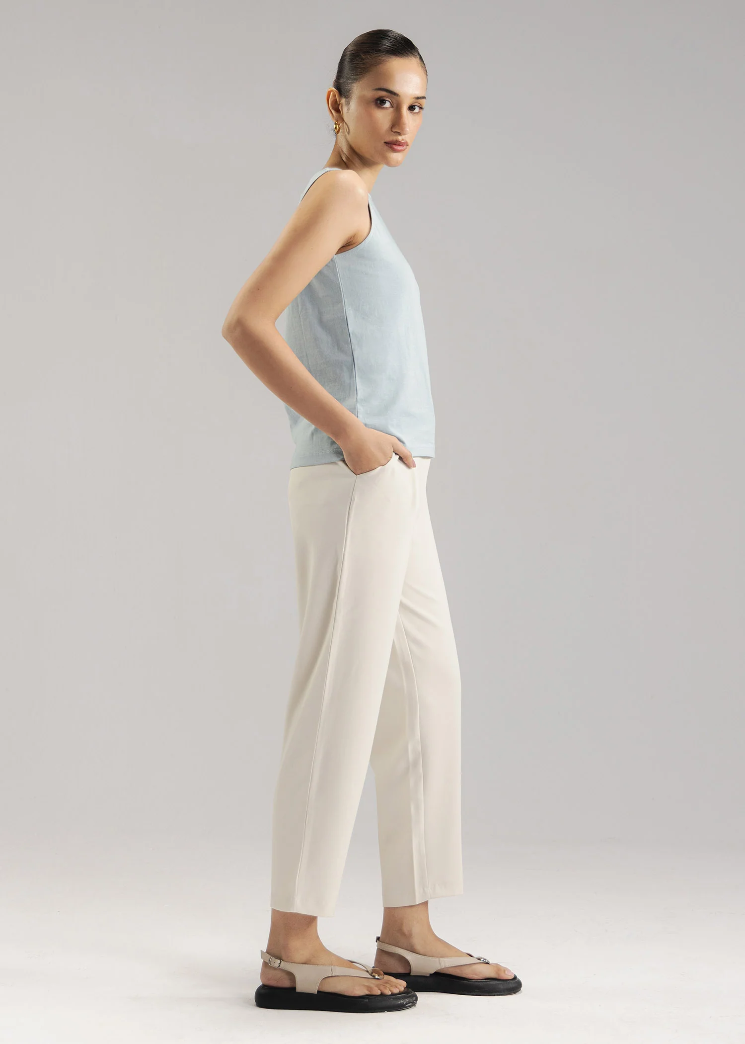 Tailored Tapered Leg Pant- WS26-77 - Image 5