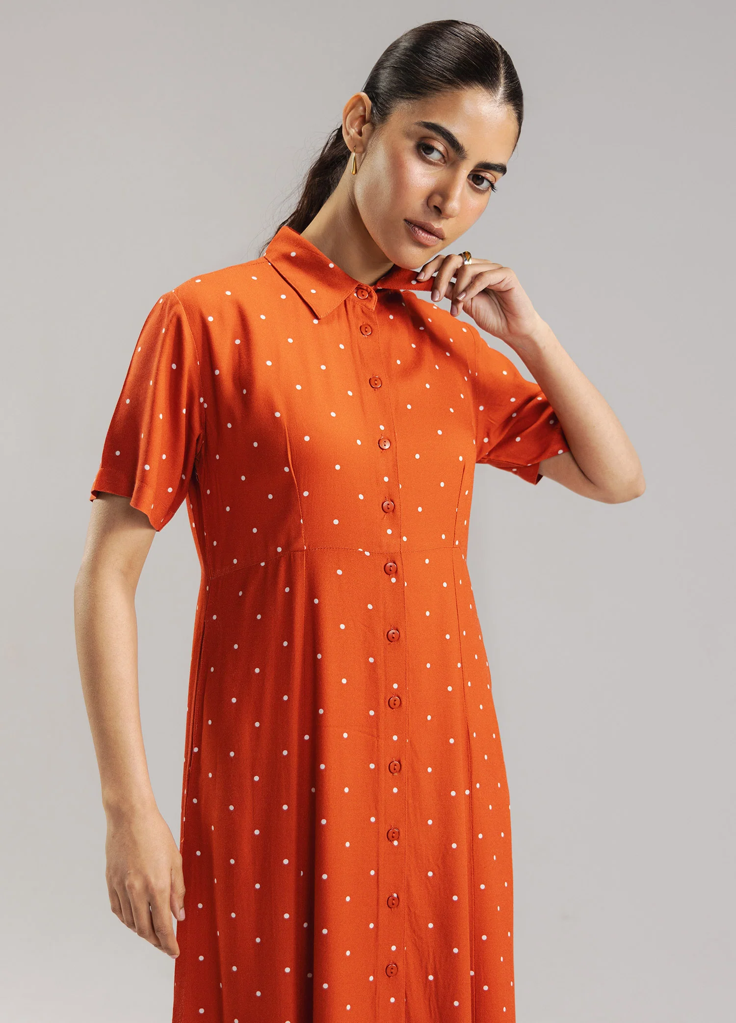 Printed Dress- WS26-81 - Image 4