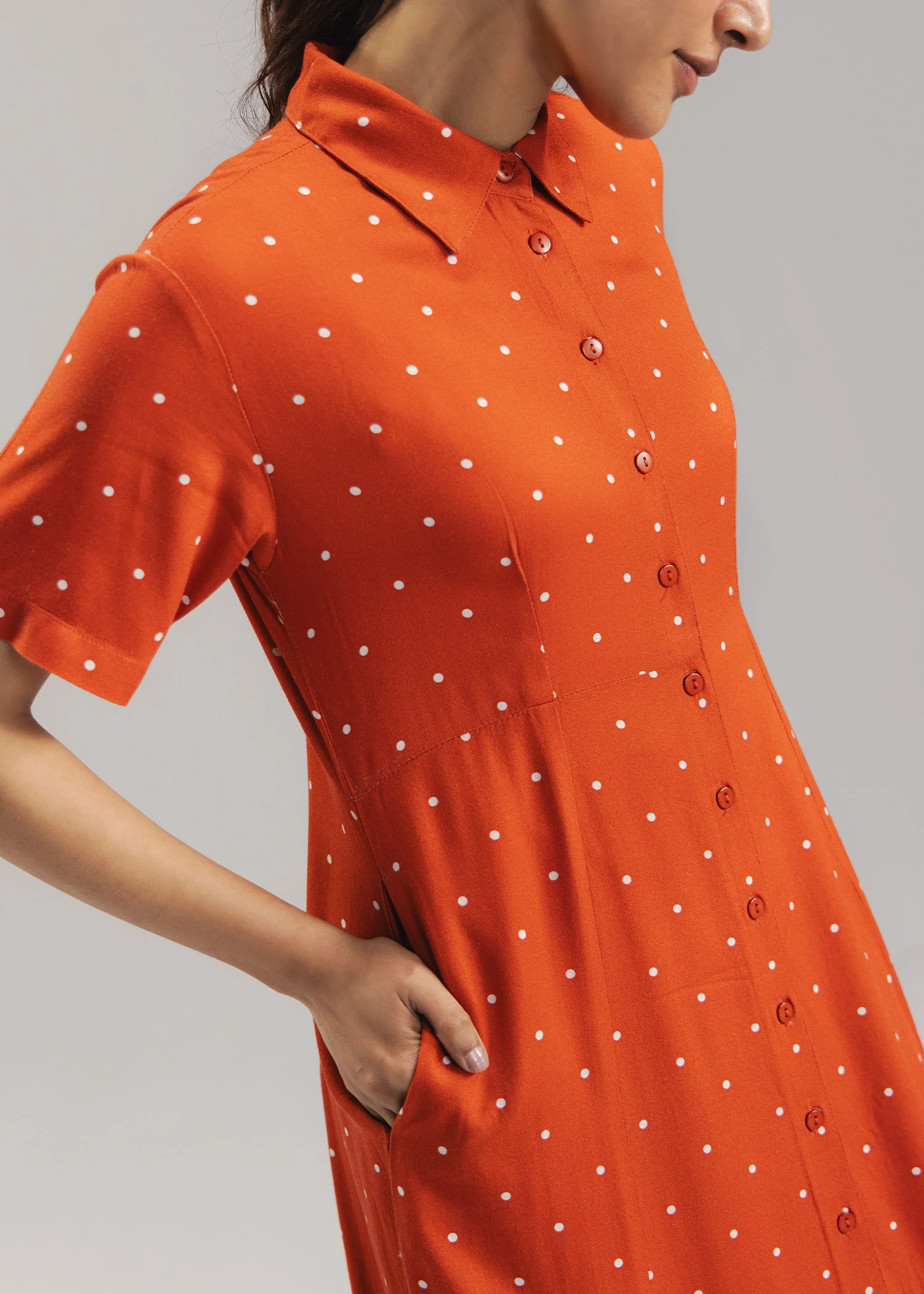 Printed Dress- WS26-81 - Image 5