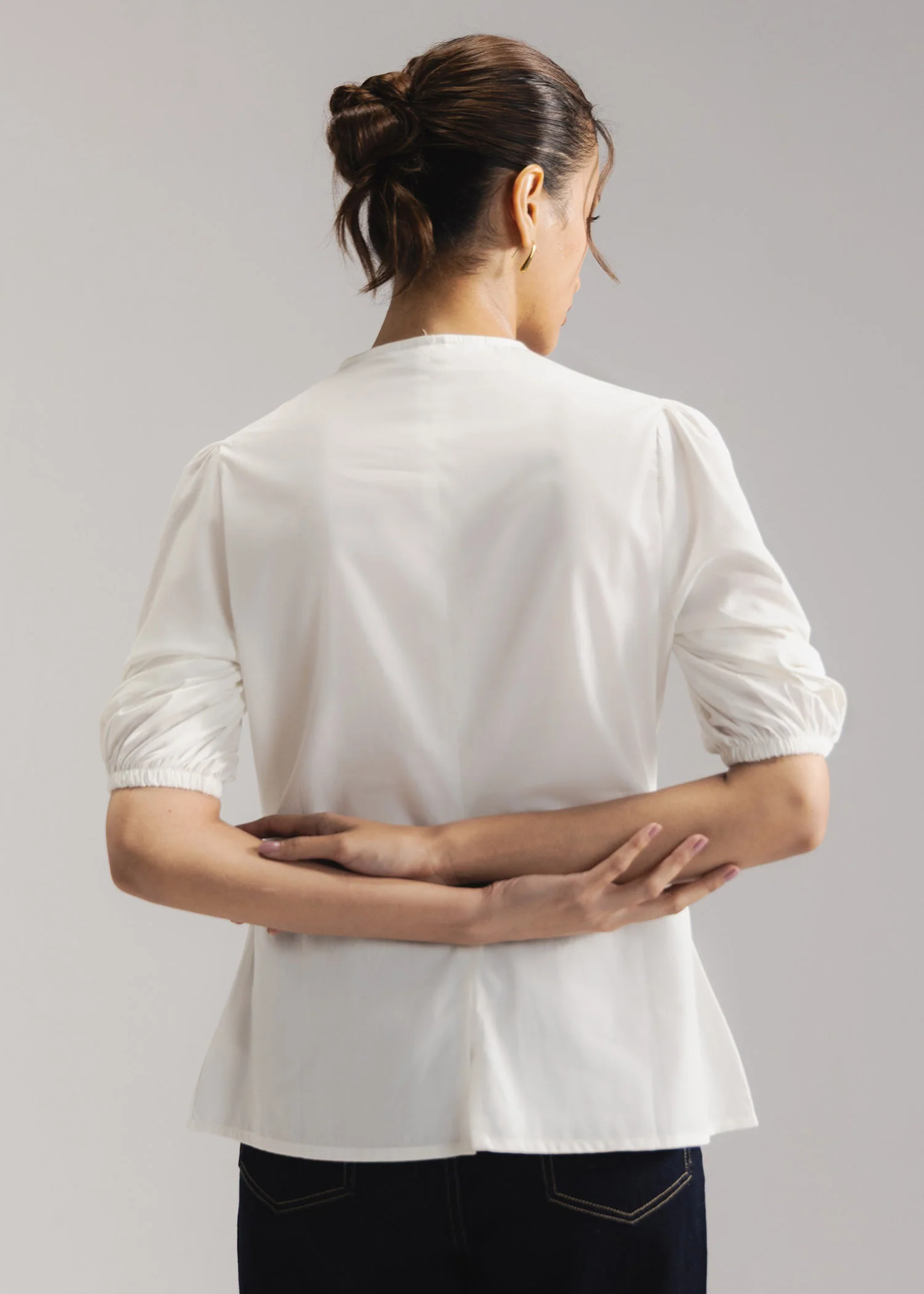 Cinched Waist Shirt- WS26-86 - Image 3