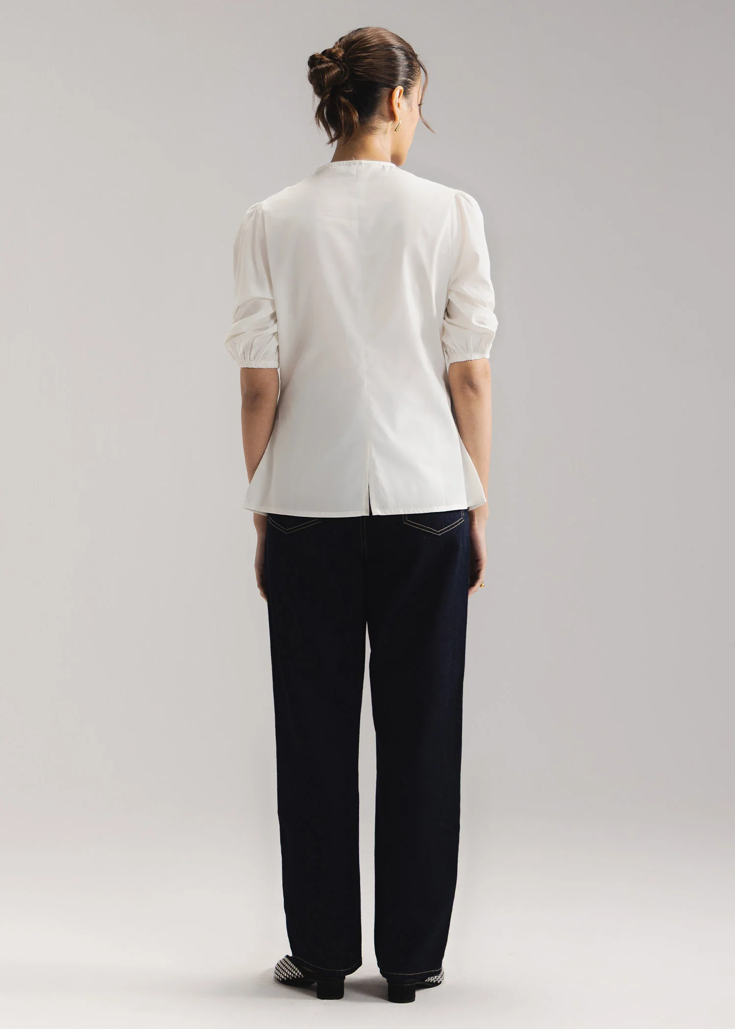 Cinched Waist Shirt- WS26-86 - Image 5