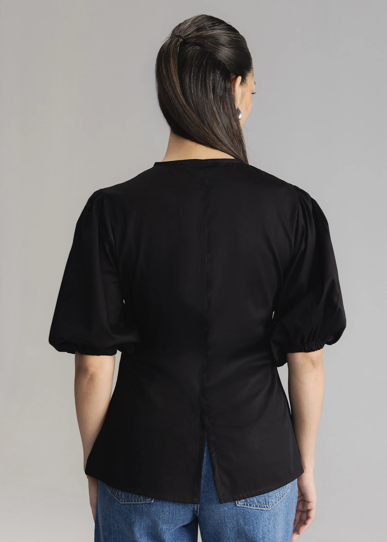 Cinched Waist Shirt- WS26-87 - Image 2