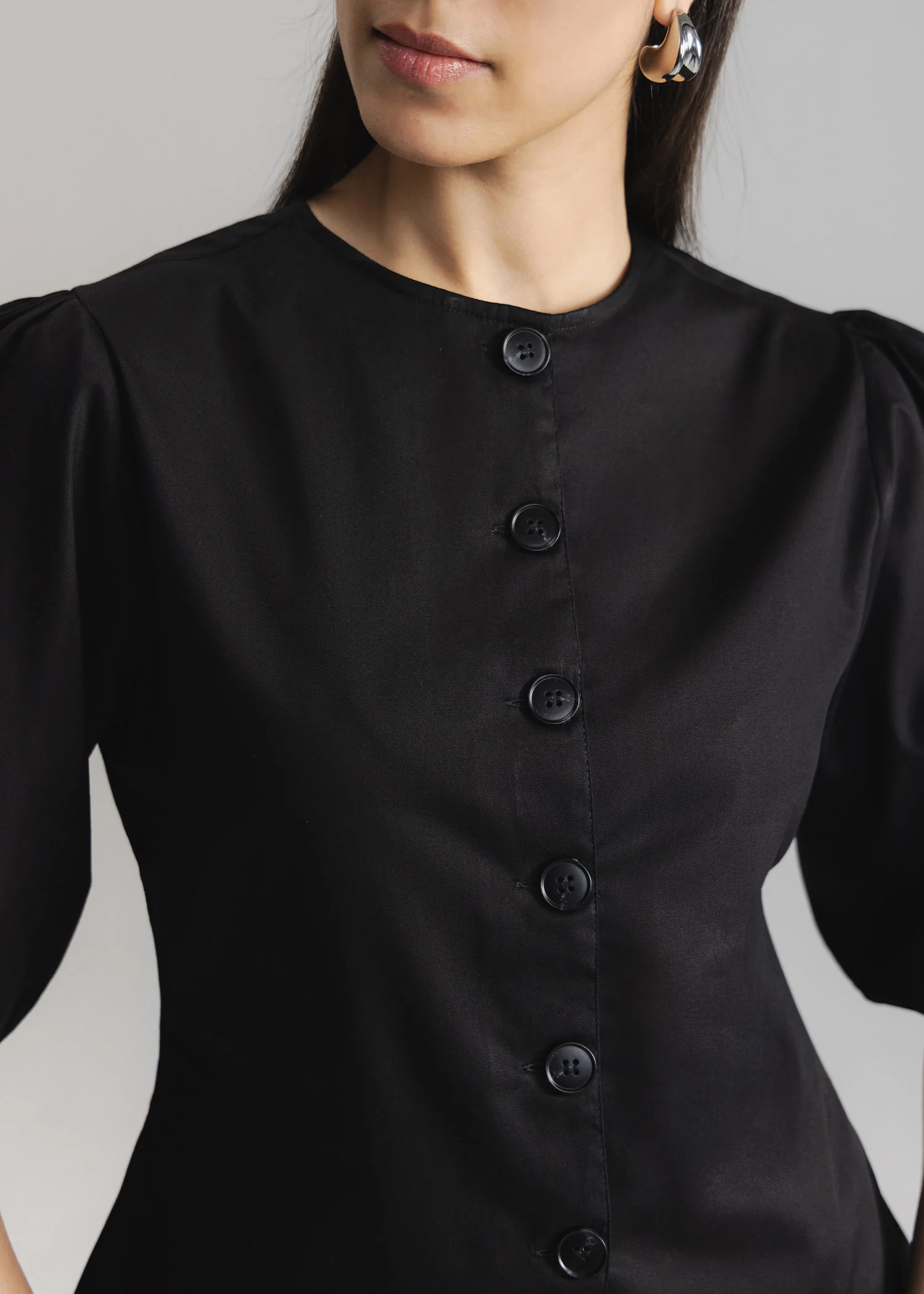 Cinched Waist Shirt- WS26-87 - Image 3