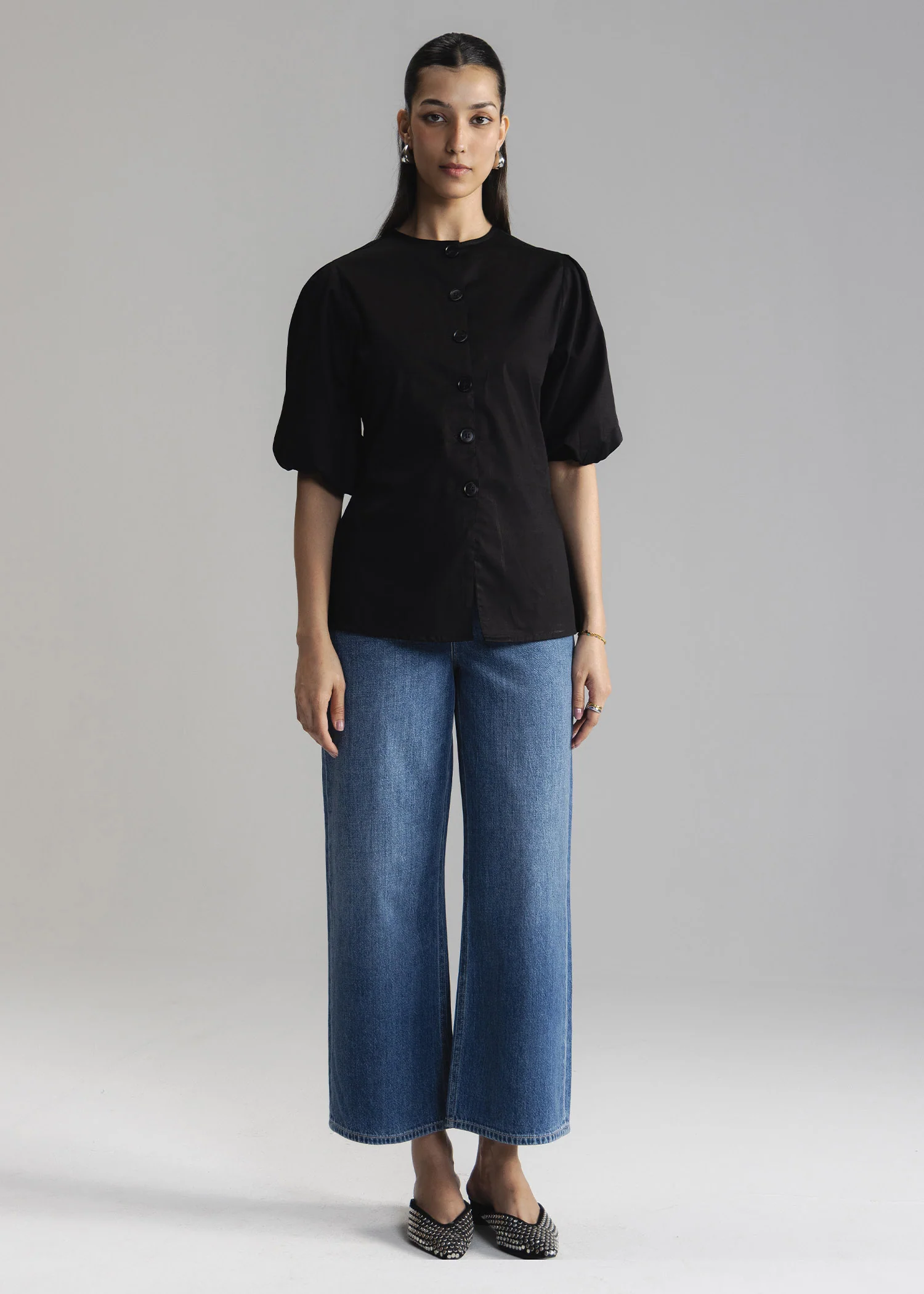 Cinched Waist Shirt- WS26-87 - Image 4