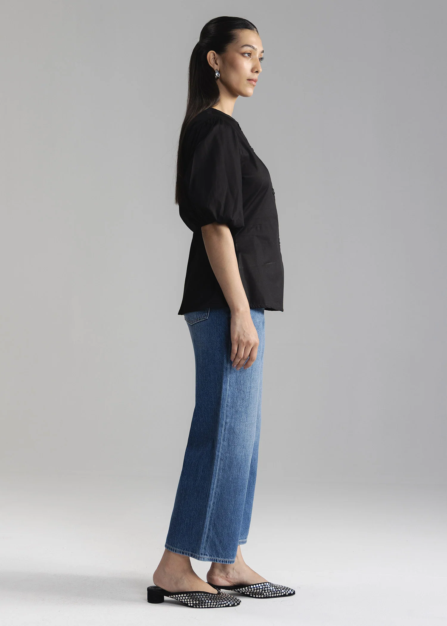 Cinched Waist Shirt- WS26-87 - Image 5