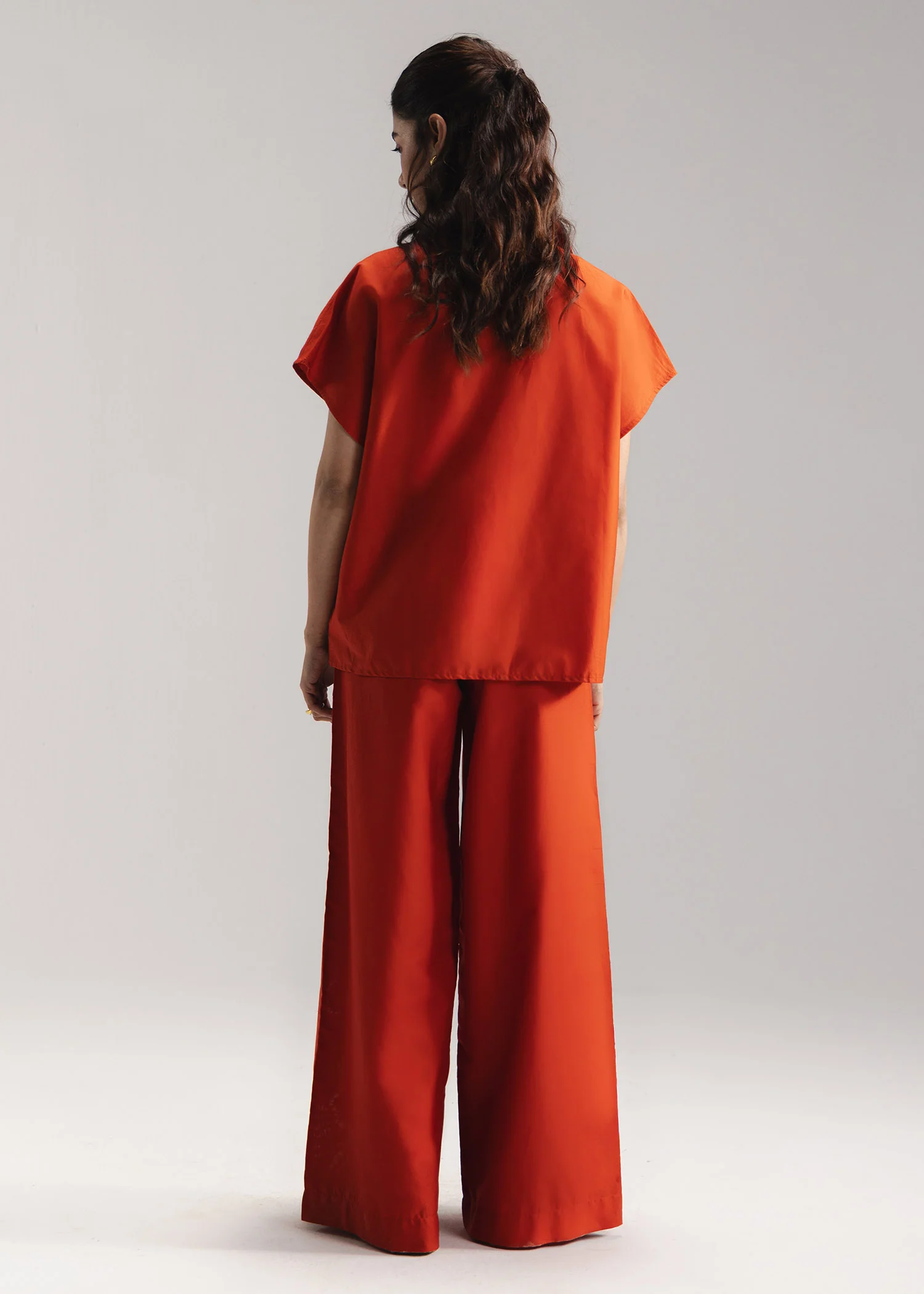 Schiffli Wide Leg Trouser- WS26-95 - Image 4